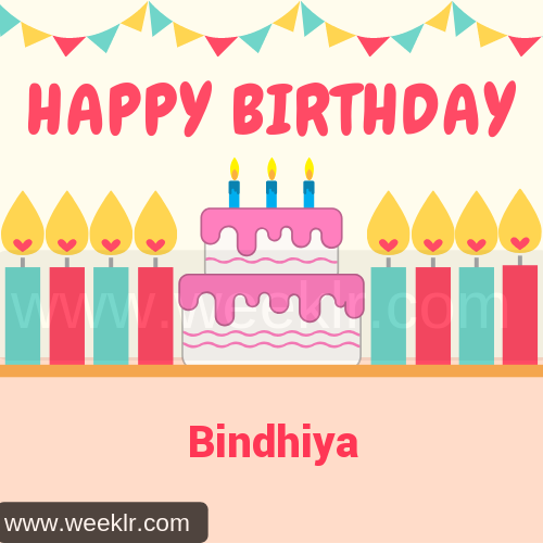 Candle Cake Happy Birthday  Bindhiya Image