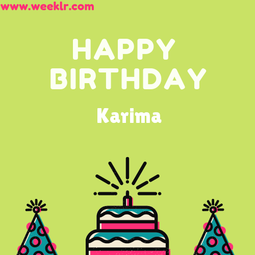 Karima Happy Birthday To You Photo