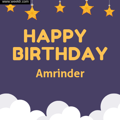 -Amrinder- Happy Birthday To You Images