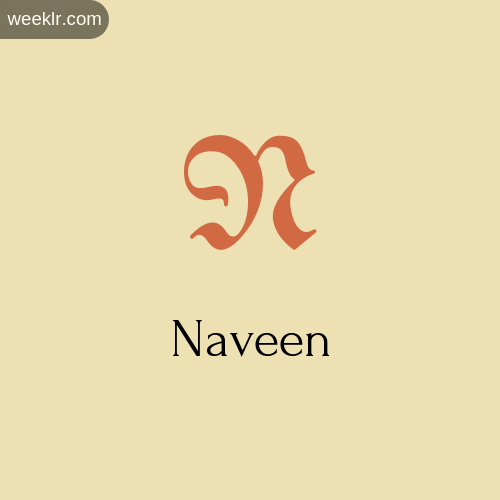 Download Free -Naveen- Logo Image