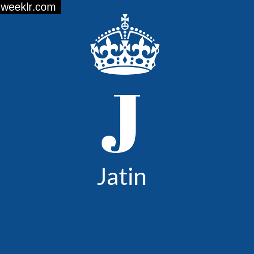 Make Jatin Name DP Logo Photo