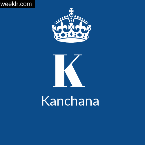 Make -Kanchana- Name DP Logo Photo