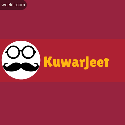 Moustache Men Boys Kuwarjeet Name Logo images