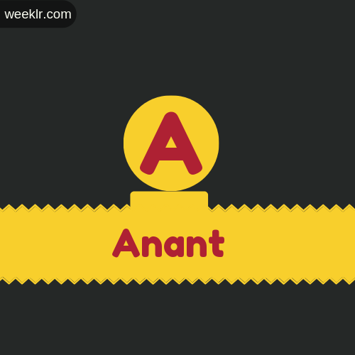 Stylish -Anant- Logo Images