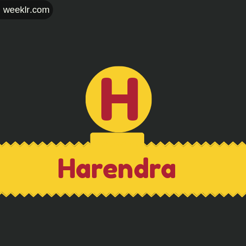 Stylish Harendra Logo Images