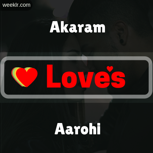 Akaram  Love's Aarohi Love Image Photo