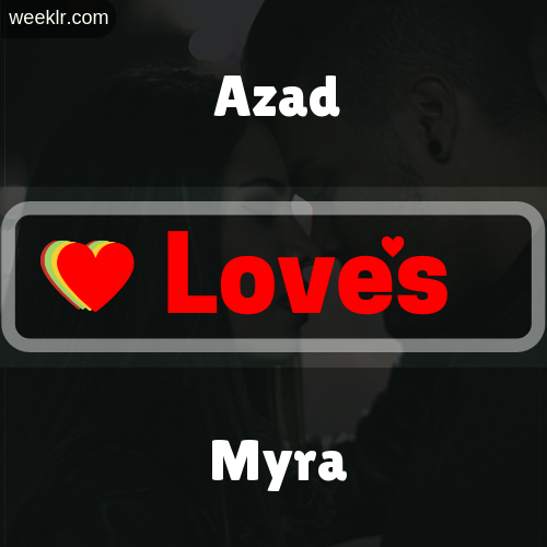 Azad  Love's Myra Love Image Photo
