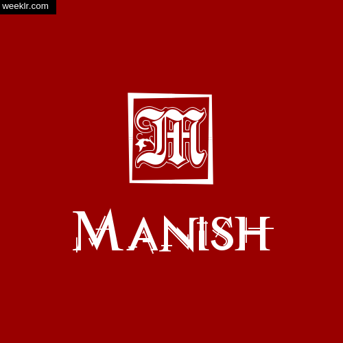 -Manish- Name Logo Photo Download Wallpaper