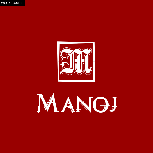 -Manoj- Name Logo Photo Download Wallpaper