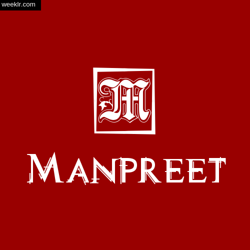 -Manpreet- Name Logo Photo Download Wallpaper