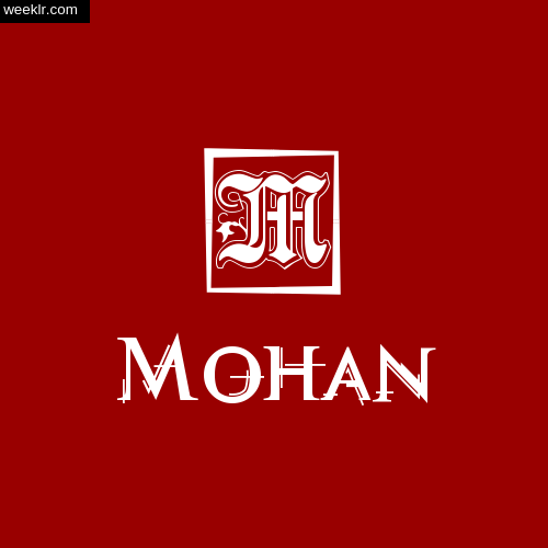 -Mohan- Name Logo Photo Download Wallpaper