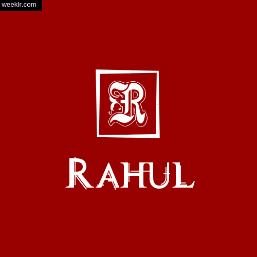 -Rahul- Name Logo Photo Download Wallpaper
