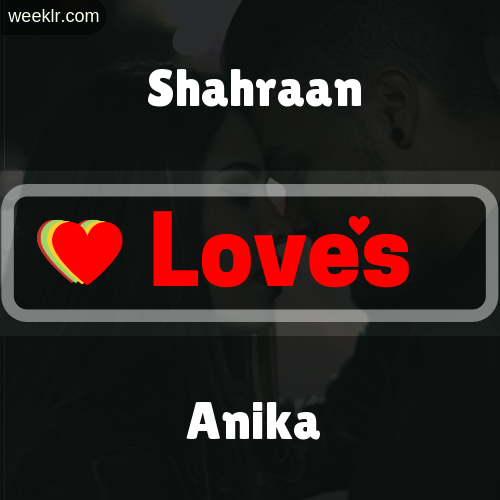 Shahraan  Love's Anika Love Image Photo