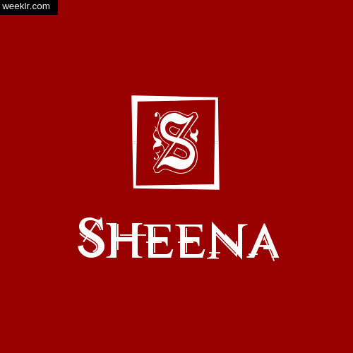 Sheena Name Logo Photo Download Wallpaper