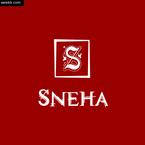 -Sneha- Name Logo Photo Download Wallpaper