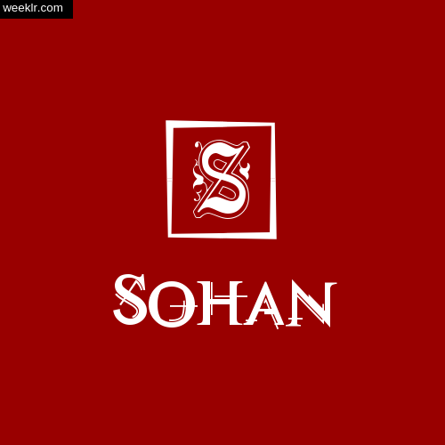 -Sohan- Name Logo Photo Download Wallpaper