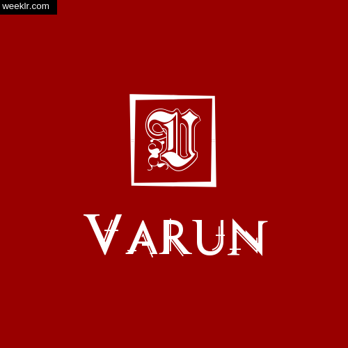 Varun Name Logo Photo Download Wallpaper