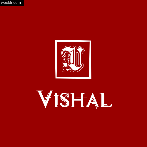 -Vishal- Name Logo Photo Download Wallpaper