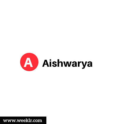 Logo and DP photo of Aishwarya Name