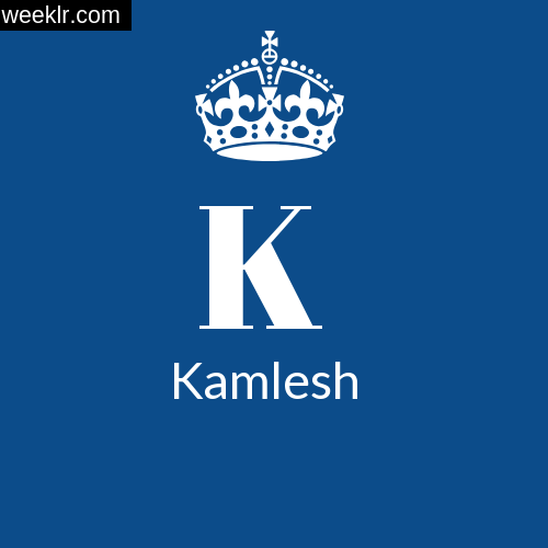 Make -Kamlesh- Name DP Logo Photo