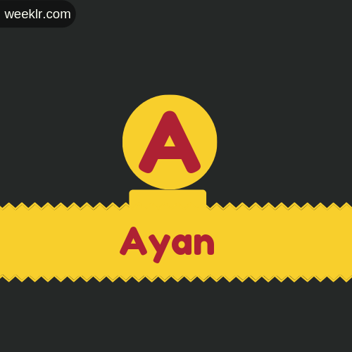 Stylish -Ayan- Logo Images