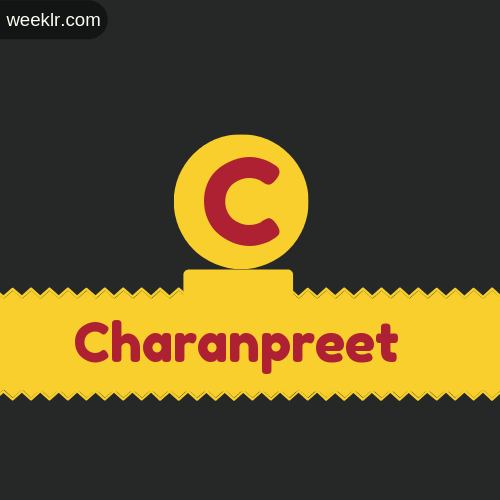 Stylish -Charanpreet- Logo Images