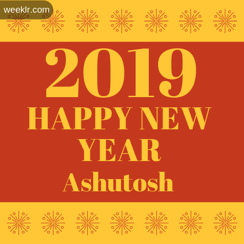 -Ashutosh- 2019 Happy New Year image photo