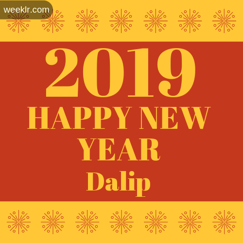 -Dalip- 2019 Happy New Year image photo