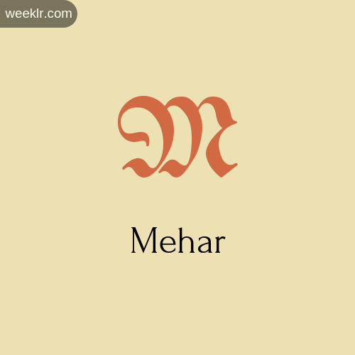 Download Free -Mehar- Logo Image