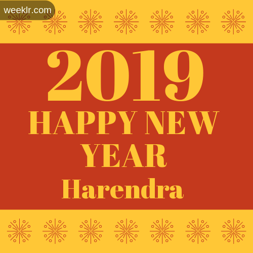 -Harendra- 2019 Happy New Year image photo