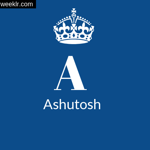 Make -Ashutosh- Name DP Logo Photo