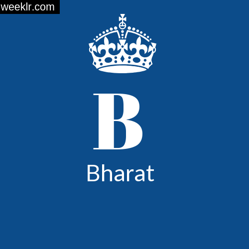 Make -Bharat- Name DP Logo Photo