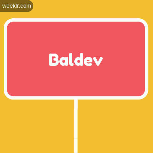 Sign Board -Baldev- Logo Image