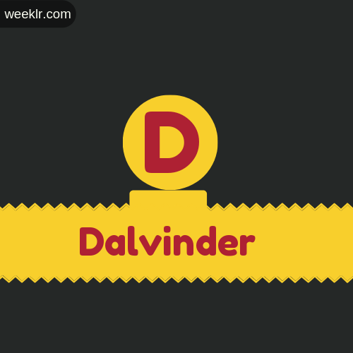 Stylish Dalvinder Logo Images