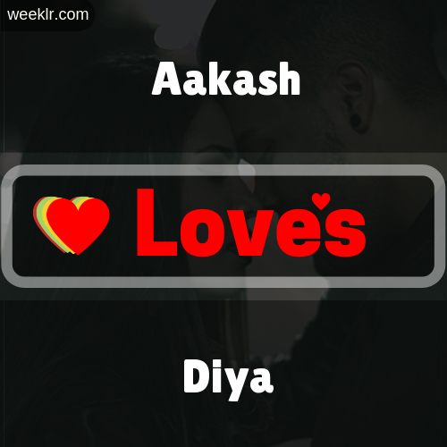 Aakash  Love's Diya Love Image Photo