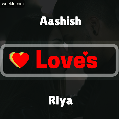 Aashish  Love's Riya Love Image Photo