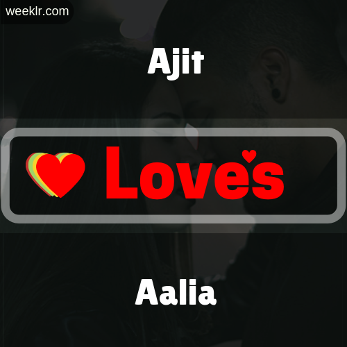 Ajit  Love's Aalia Love Image Photo