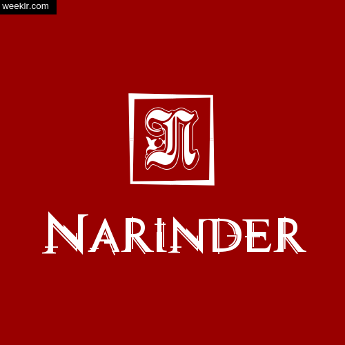 -Narinder- Name Logo Photo Download Wallpaper