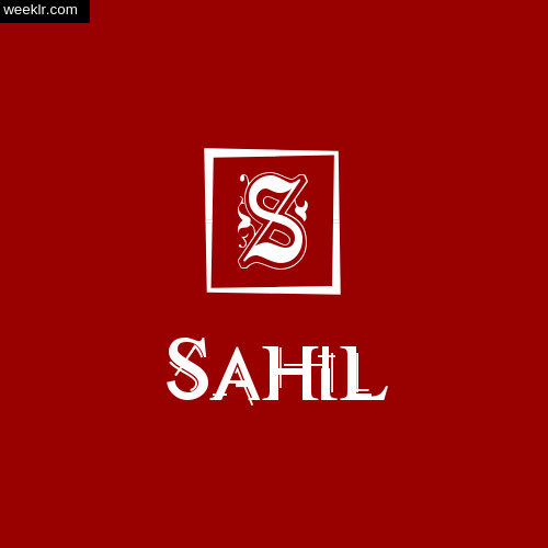 -Sahil- Name Logo Photo Download Wallpaper