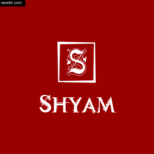 -Shyam- Name Logo Photo Download Wallpaper