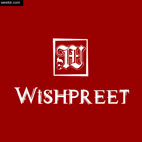 -Wishpreet- Name Logo Photo Download Wallpaper