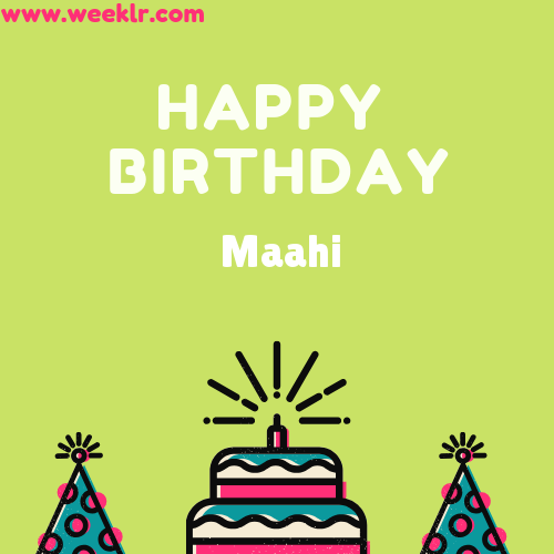 Maahi Happy Birthday To You Photo