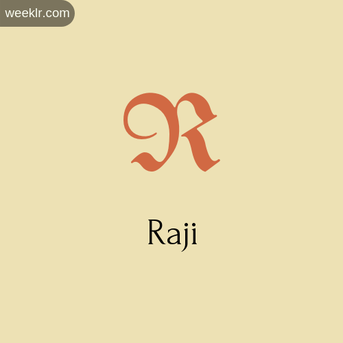 Download Free -Raji- Logo Image