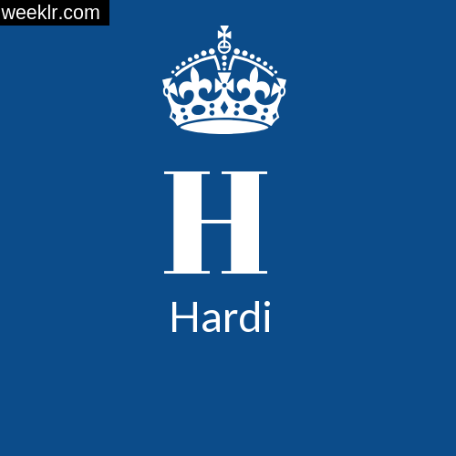 Make -Hardi- Name DP Logo Photo