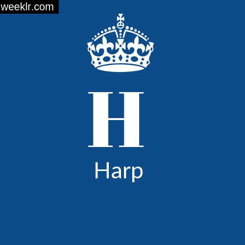 Make -Harp- Name DP Logo Photo