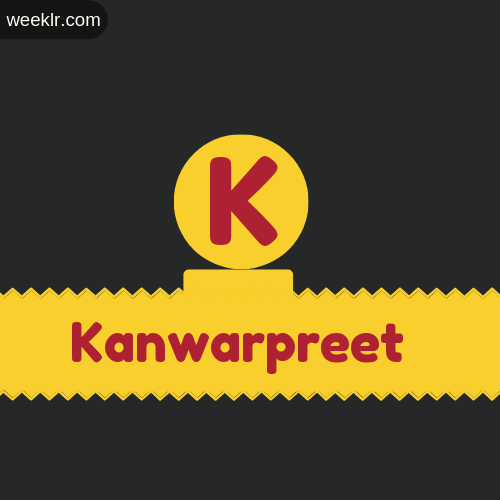 Stylish Kanwarpreet Logo Images