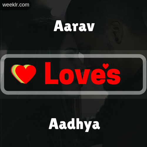Aarav Love's Aadhya Love Image Photo