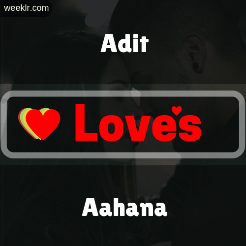 Adit  Love's Aahana Love Image Photo