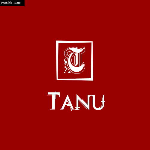 -Tanu- Name Logo Photo Download Wallpaper