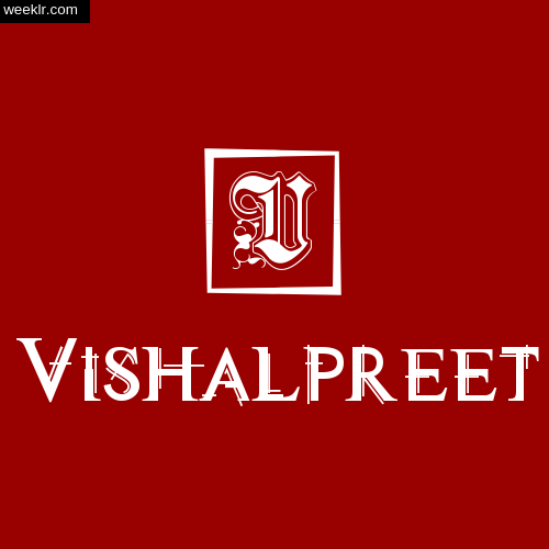Vishalpreet Name Logo Photo Download Wallpaper
